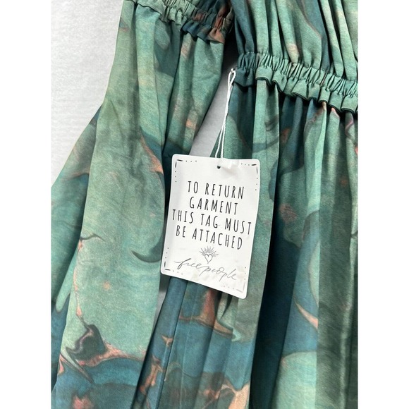 Free People Stone Cold Fox Jasmine Long Queen Statement Maxi Top Tunic - Picture 10 of 12